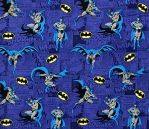 Tela Logo Batman Azul