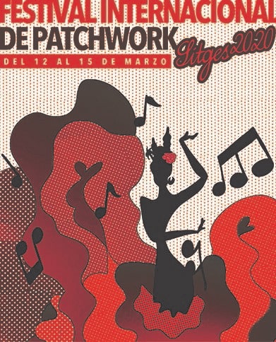 Póster Festival Internacional Patchwork Sitges 2020