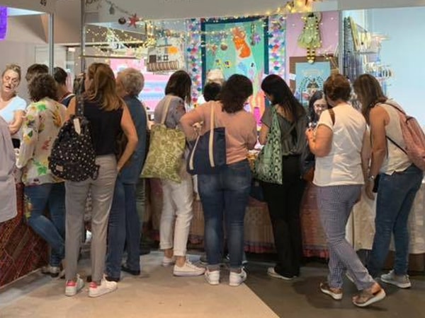 Stand en el Festival de Patchwork de Madrid