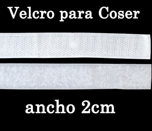 Velcro coser blanco 2cm
