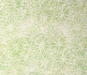 Batik Blossom Green