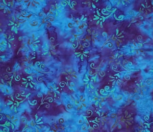 Batik Azul Flores