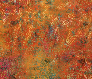 Batik Naranja Colores