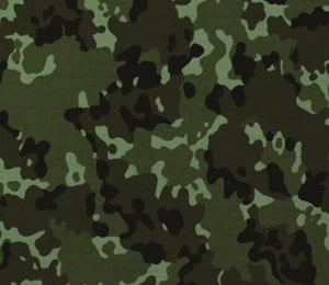 Tela Hidrófuga Camuflaje Verde