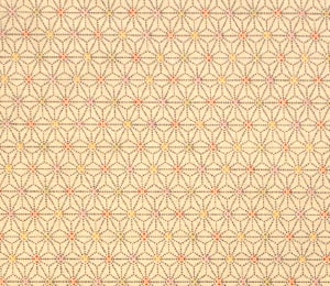 Tela Japo beige geométrica