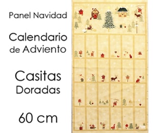 Calendario Casitas Doradas