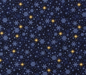 Tela Azul Estrellas