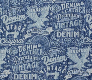 Tela Jeans Vintage