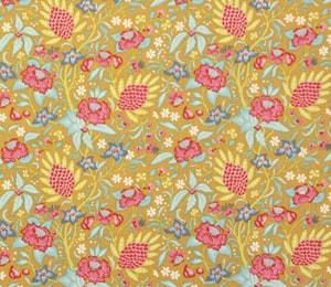 Tela Tilda Flower Mustard