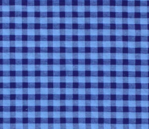Tela Vichy Azul Electrico