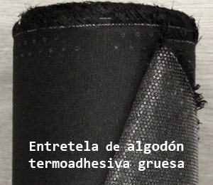 Entretela Termo Negra Gr