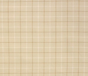 Franela Cuadros Beige