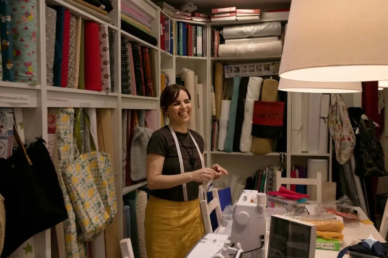 Tea Costurea en The New York Times Belén Robles atiende a aficionados al punto y a la costura doméstica en Tea Costurea