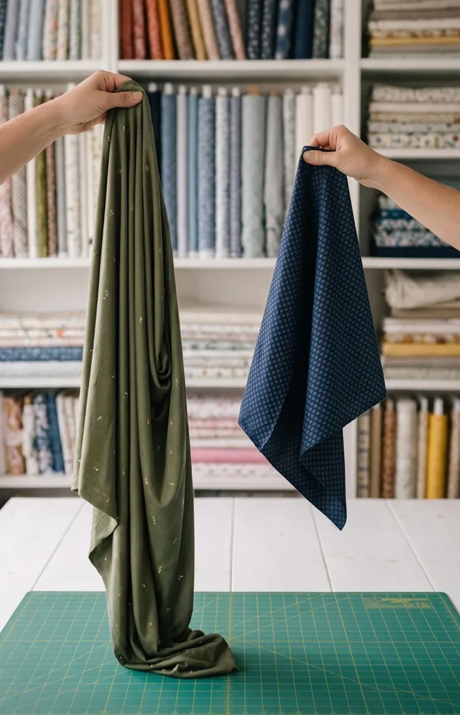 Comparativa de caída fluida vs rígida en la mesa de corte