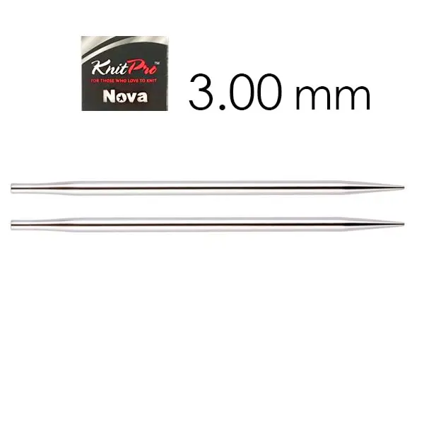 Agujas circulares intercambiables KnitPro de 3 mm