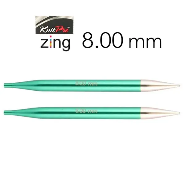 Agujas circulares intercambiables KnitPro de 8 mm