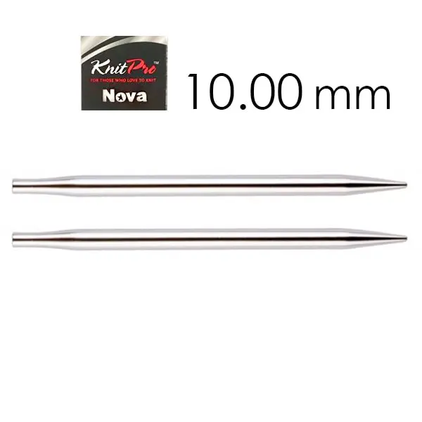 Agujas circulares intercambiables KnitPro de 10 mm