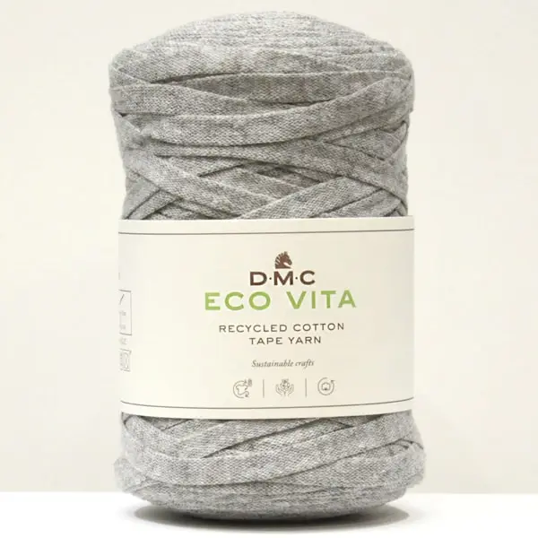 Trapillo DMC 250 gr (120m). Color 12-gris 