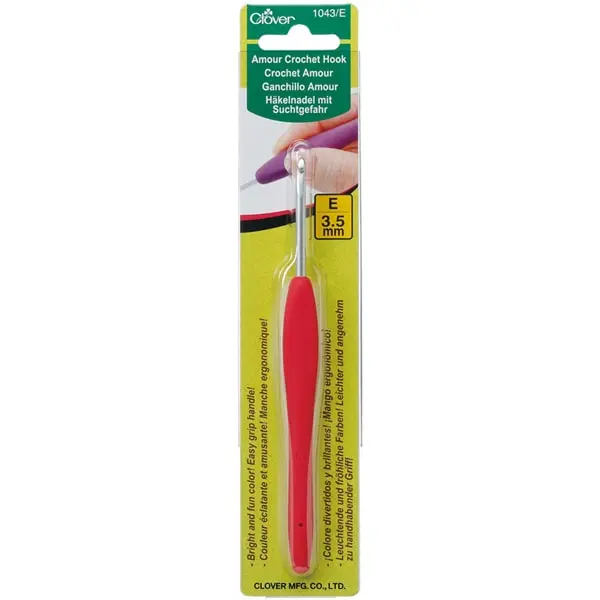 Ganchillo Amour Clover de 3.5 mm para crochet