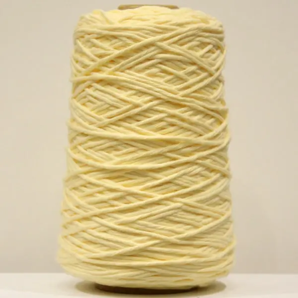Cono de hilo 100% algodón Cotton Nature XL - color amarillo