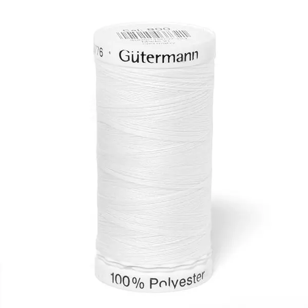 Bobina de 500 m de hilo coselotodo blanco (ref 800) de Gütermann