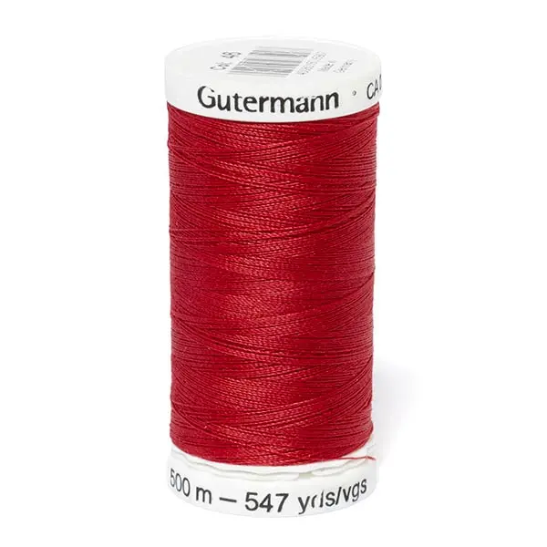 Bobina de 500 m de hilo coselotodo granate (ref 2254) de Gütermann