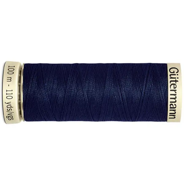 Bobina de 100 m de hilo coselotodo azul (ref 11) de Gütermann