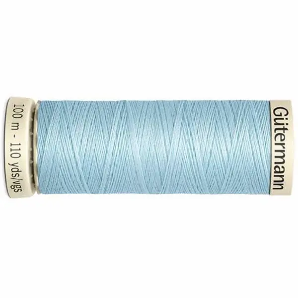 Bobina de 100 m de hilo coselotodo azul (ref 195) de Gütermann