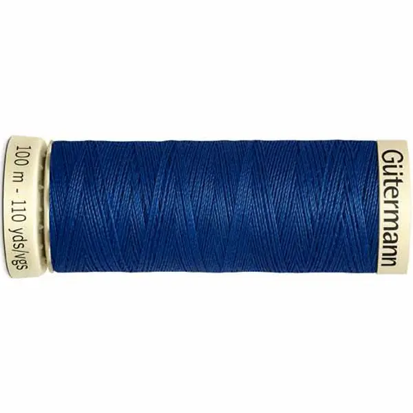 Bobina de 100 m de hilo coselotodo azul (ref 214) de Gütermann