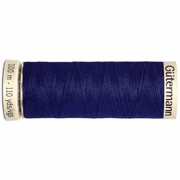 Bobina de 100 m de hilo coselotodo azul (ref 232) de Gütermann