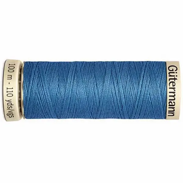 Bobina de 100 m de hilo coselotodo azul (ref 278) de Gütermann