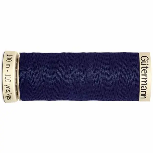 Bobina de 100 m de hilo coselotodo azul (ref 310) de Gütermann