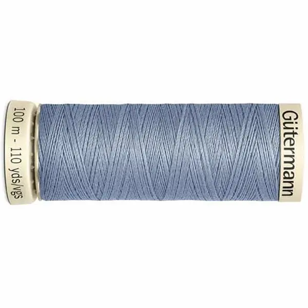 Bobina de 100 m de hilo coselotodo azul (ref 64) de Gütermann