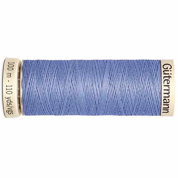 Bobina de 100 m de hilo coselotodo azul (ref 74) de Gütermann