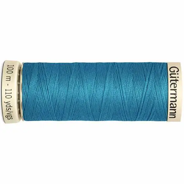 Bobina de 100 m de hilo coselotodo azul (ref 761) de Gütermann