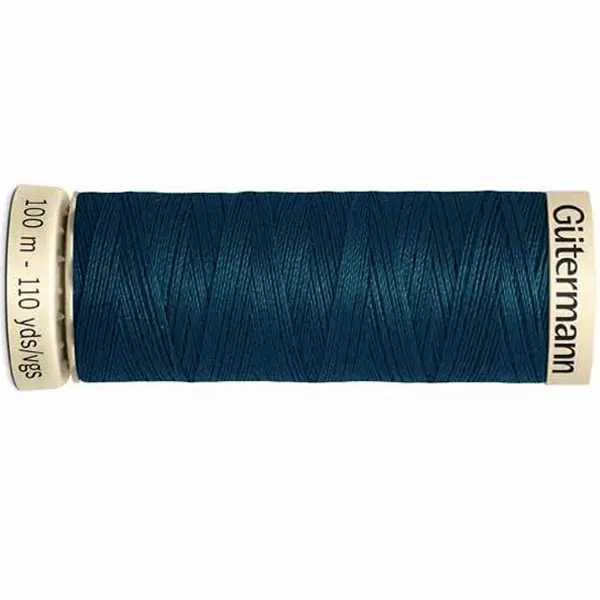 Bobina de 100 m de hilo coselotodo azul (ref 870) de Gütermann