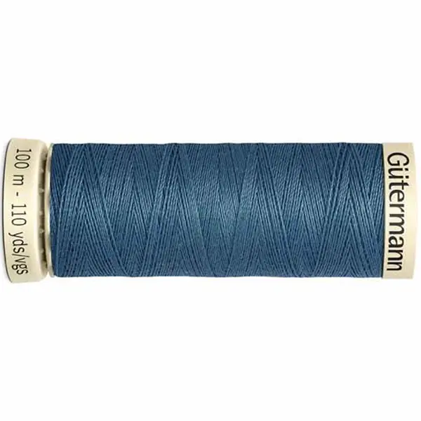 Bobina de 100 m de hilo coselotodo azul (ref 903) de Gütermann