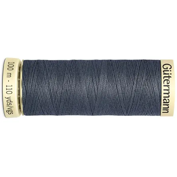 Bobina de 100 m de hilo coselotodo azul (ref 93) de Gütermann