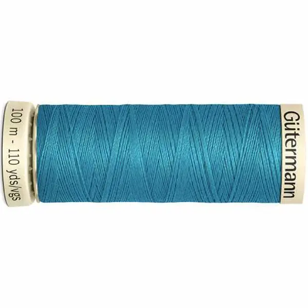 Bobina de 100 m de hilo coselotodo azul (ref 946) de Gütermann