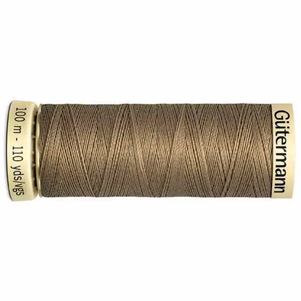 Bobina de 100 m de hilo coselotodo beige  (ref 263) de Gütermann