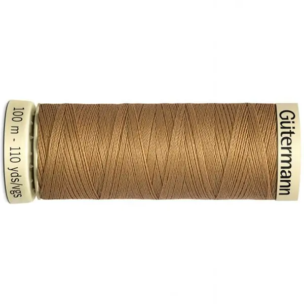 Bobina de 100 m de hilo coselotodo beige  (ref 591) de Gütermann