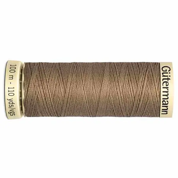 Bobina de 100 m de hilo coselotodo beige  (ref 868) de Gütermann