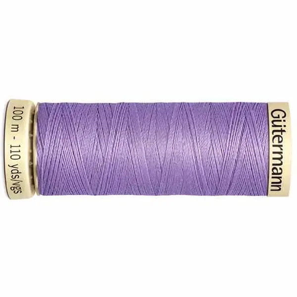 Bobina de 100 m de hilo coselotodo lila (ref 158) de Gütermann
