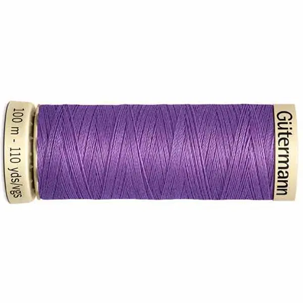 Bobina de 100 m de hilo coselotodo lila (ref 291) de Gütermann