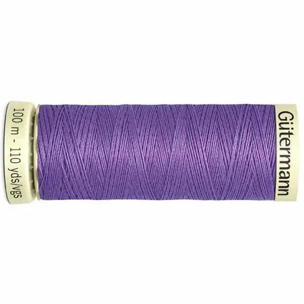 Bobina de 100 m de hilo coselotodo lila (ref 391) de Gütermann