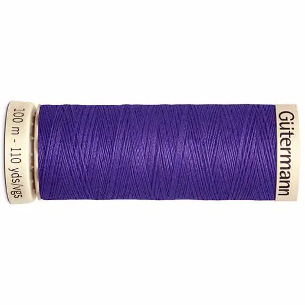 Bobina de 100 m de hilo coselotodo lila (ref 810) de Gütermann