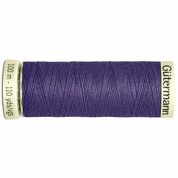 Bobina de 100 m de hilo coselotodo lila (ref 86) de Gütermann
