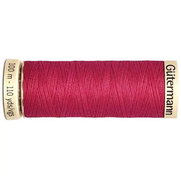 Bobina de 100 m de hilo coselotodo rosa (ref 382) de Gütermann