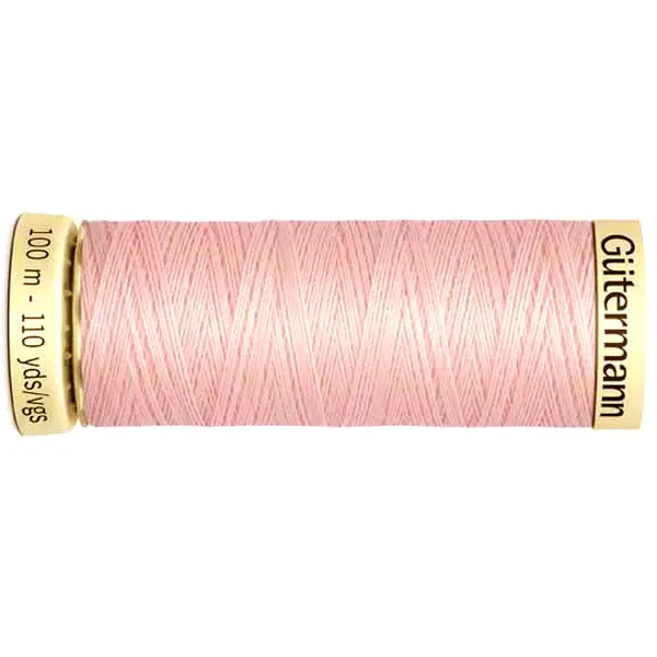Bobina de 100 m de hilo coselotodo rosa (ref 659) de Gütermann