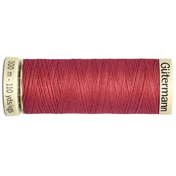 Bobina de 100 m de hilo coselotodo teja (ref 519) de Gütermann